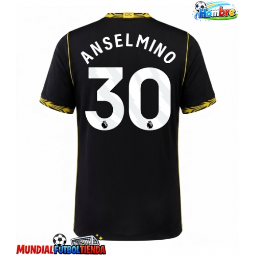 Camiseta Chelsea Aaron Anselmino #30 Segunda Equipación Replica 2026-27 mangas cortas